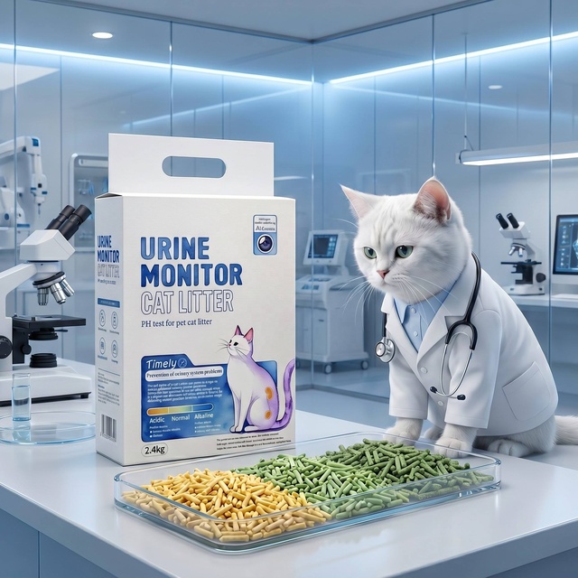 2026 Factory Cat Litter Plant Flushable PH Health Indicator Eco-Friendly Tofu Cat Litter with Sustainable Features