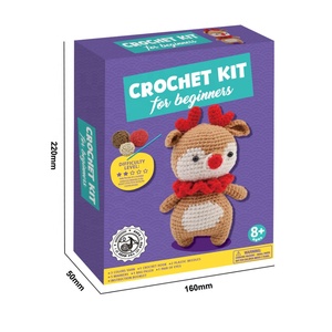 Kits de tricot DIY pour enfants, nouveaux jouets créatifs de Noël, support OEM/ODM, 2026 - Product Image 2