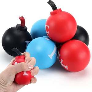 Pelota Antiestrés de Espuma con Logotipo Personalizado, Bomba Antiestrés Promocional, Regalos Publicitarios - Product Image 3