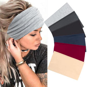 عصابة شعر كبيرة للغاية للنساء بوهو عصابة عمامة يوجا عريض ملتوية عقال عريض إكسسوارات نسائية عصابة رأس لغسيل الوجه - Product Image 3