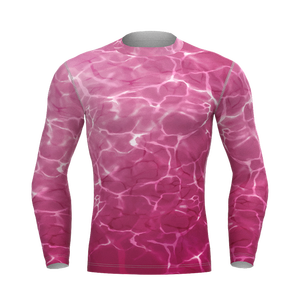 High Quality <b>Custom</b> Rash guard for Men Gym and Workout Training <b>Custom</b> Sublimation Men Rash Guards Premium <b>Compression</b> fitness - Product Image 2
