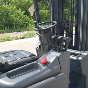 Low Turning Radius Seated Electric Counterbalance Forklift EGS12FD 3m Lifting Height Indoor Stacking - Product Image 3