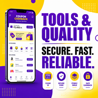 Aplicación de Cashback y Códigos de Descuento Confiables para IOS y Android con Agregación de Ofertas y Seguimiento de Cashback LionCreate