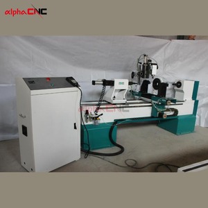 Torno CNC de 4 Ejes <span class=keywords><strong>Alpha</strong></span>, Gran Venta, para Fresado y Torneado de Madera, Torno CNC Rotatorio Único para Trabajar la Madera - Product Image 3