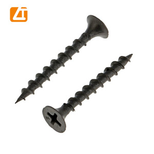<span class=keywords><strong>Vis</strong></span> pour cloison sèche autotaraudeuse phosphatée noire Tornillo para madera yeso - Product Image 3
