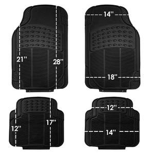 Artes basic All Weather Protection universale Fit 3/4 pz tappetino per auto in gomma pesante - Product Image 2