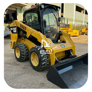 Venta directa de fábrica: Minicargadora CAT 246D usada, original de Japón, de segunda mano. Cargadora compacta de dirección deslizante CAT 246D CAT 262D. - Product Image 1