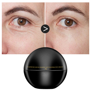 La mejor crema para los <span class=keywords><strong>ojos</strong></span> personalizada, reafirmante, antienvejecimiento, crema para los <span class=keywords><strong>ojos</strong></span>, caviar de platino vegano, reafirmante, <span class=keywords><strong>antiarrugas</strong></span>, para las ojeras - Product Image 1