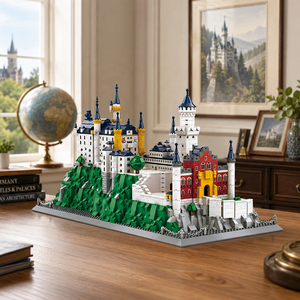 Serie <span class=keywords><strong>de</strong></span> Bloques <span class=keywords><strong>de</strong></span> Construcción del <span class=keywords><strong>Castillo</strong></span> <span class=keywords><strong>de</strong></span> Neuschwanstein, Monumento Mundial, para Mayoristas <span class=keywords><strong>de</strong></span> Juguetes <span class=keywords><strong>de</strong></span> Construcción, Regalos <span class=keywords><strong>de</strong></span> Recuerdo y Distribuidores OEM - Product Image 6