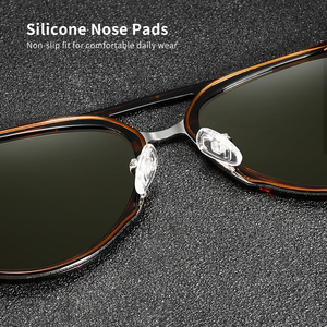 Occhiali da Sole Wayfarer in Metallo 2026 per Uomo, Polarizzati, Classici, Retrò, alla Moda, Alta Qualità, Protezione UV S15218 - Product Image 4