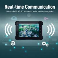 Tableta Android Robusta de 7 Pulgadas, Octa-Core, 4G, GPS, para Montaje en Vehículo y Uso Manual, Resistente al Agua y a los Golpes, para Aplicaciones de Construcción, OEM/ODM