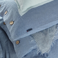 Ensemble de literie 4 pièces en lin français 100% naturel de haute qualité, Tenceyocell, couleur unie, draps en lin