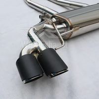 Échappement arrière à valves électroniques en acier inoxydable 304, quatre sorties, pour BMW X3 G01 G08 M40i B58 3.0T 2018-2024, silencieux sport