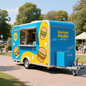 Camiones de Comida con Remolque para Café y Helados 2025 en Venta en Reino Unido y Suecia, Todo el Equipo, Camión de Comida con Horno para Pizza - Product Image 3