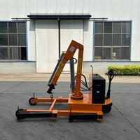 Nouvelle mini-grue mobile entièrement hydraulique électrique, grue mobile à bras unique, équipement de levage mobile