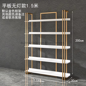 ODM OEM Đơn Giản Vẻ Đẹp Salon Kệ Đứng Miễn Phí Chăm Sóc Da Mỹ Phẩm Thay Chỗ Tủ Nail Polish Hàng Hóa Kệ - Product Image 6