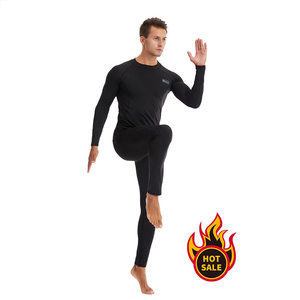 ชุดชั้นในกีฬาผู้ชาย DF ESDY 174 ผ้าผสมใยสังเคราะห์อุ่นสบายสำหรับฤดูใบไม้ร่วงและฤดูหนาว เหมาะสำหรับการวิ่ง ปั่นจักรยาน และกีฬาฤดูหนาว - Product Image 4