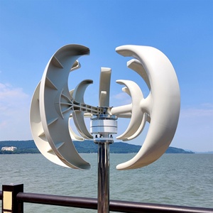 Smaraad Grandes Ventes Nouveau Design Lanterne Verticale Blanc / Vert 12V 24V 1000W Générateur Magnétique Éoliennes - Product Image 4