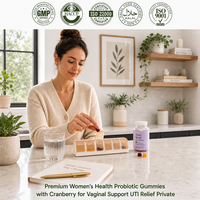 Bonbons gélifiés aux fruits et légumes riches en fibres pour la santé digestive des adultes - Complément alimentaire naturel végétalien pour le soutien immunitaire certifié GMP