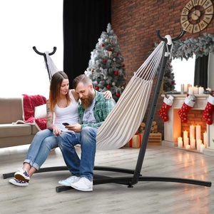 Soporte <span class=keywords><strong>de</strong></span> Metal para Hamaca <span class=keywords><strong>de</strong></span> 9 pies/10 pies, Resistente, para 2 Personas, Capacidad <span class=keywords><strong>de</strong></span> 450 Libras - Product Image 4