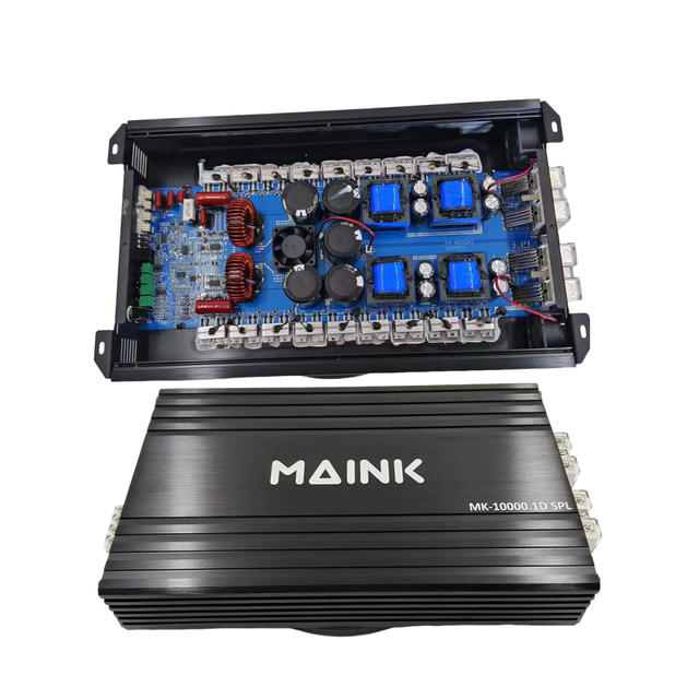 Car Audio Subwoofer Class D Digital Mono Car Audio Power Amplifier 6500W