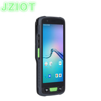 قارئ RFID محمول باليد وماسح NFC، جهاز PDA محمول، محطة بيانات محمولة UHF RFID GSM مع شاشة 5.5 بوصة وذاكرة وصول عشوائي 2 جيجابايت/4 جيجابايت