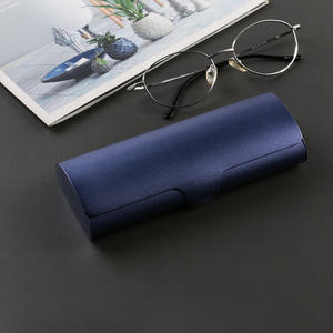 אלומיניום דק מט מתכת קשיחה משקפיים משקפיים הגנה שחור כסף משקפיים נרתיק נסיעות תיבת מחזיק נייד מתנות - Product Image 6