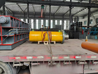 Compacteur de ferraille multi-matériaux industriel BRD 125T avec moteur de pompe PLC, puissance 15 kW, haute productivité