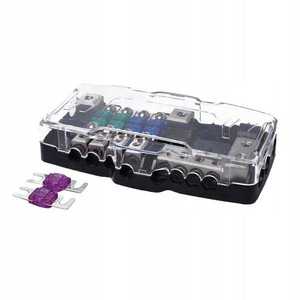 Bloque de Fusibles ANL <span class=keywords><strong>MIDI</strong></span> Multivía, Bloque de Distribución de Energía de Cobre de Alta Resistencia para Sistemas de 12V 24V, Audio para Automóviles, Marino - Product Image 5