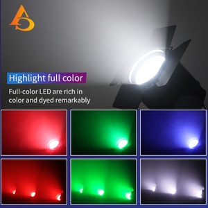 Projecteur Fresnel LED RGBW haute puissance 200W AICPOSE pour mariage, fête, éclairage de scène DMX - Product Image 5