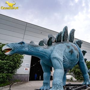 Modèles de dinosaures jurassiques, animatroniques de dinosaures grandeur nature en fibre de verre pour parcs d'aventure et centres commerciaux - Product Image 4