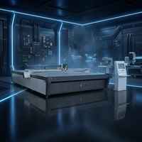 Nueva Máquina de Corte CNC Automática de Cama Plana para Cajas Corrugadas, Vinilo, Láminas KT y Embalajes