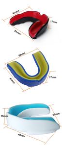 कस्टम वयस्क खेल माउथगार्ड बॉक्सिंग और एममा श्वासयंत्र और मास्क के लिए - Product Image 6