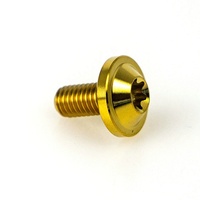 Boulons à oreilles hexagonales Torx en titane norme DIN, M6x35 M12x1.5, Grade 4.8 / 8.8, Vente Chaude