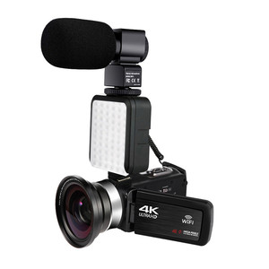 กล้องวิดีโอดิจิตอล 4K 48MP พร้อม WIFI หน้าจอสัมผัส ระดับกึ่งมืออาชีพ - Product Image 3