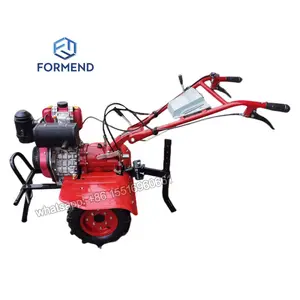 Hot sale farming equipment 173f 186f 190f 192f diesel mini power tiller mini rotary diesel tillers and cultivator