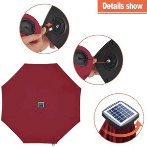 Parasol solaire LED pour jardin, balcon et terrasse, nouveau design résistant aux UV - Product Image 2
