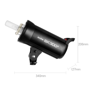 Godox <span class=keywords><strong>SK300II</strong></span> 300Ws Flash de studio stroboscopique intégré 2.4G système X sans fil Flash professionnel pour la prise de vue photographique - Product Image 6