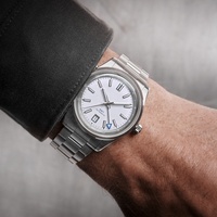 Montres automatiques à mouvement automatique Miyota 9075 du Japon, logo personnalisé, BGW9 super lumineux, montre mécanique de luxe pour hommes