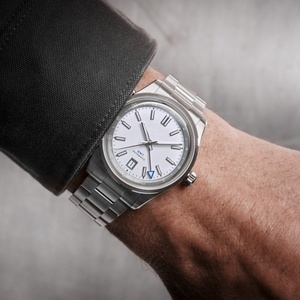 Reloj de Lujo para Hombre, Mecánico, Automático, con Movimiento de Cuerda Automática Japan <span class=keywords><strong>Miyota</strong></span> 9075, GMT, Logotipo Personalizado, BGW9 Super Luminoso - Product Image 4