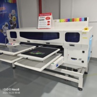Vente en gros Nouvelle imprimante 3D DTG à 4 têtes Double station Technologie numérique directe au vêtement pour l'impression de