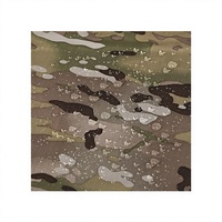 Poncho de pluie camouflage à capuche en polyester ripstop 210T PU pour hommes, randonnée et camping en plein air, logo personnalisé, ISO CE