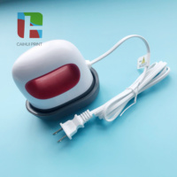 Presse à Chaud Manuelle Portable Mini à Plat avec 3 Niveaux de Contrôle de Température pour T-shirts, Casquettes, Chaussures, Chaussettes et Personnalisation de Logos