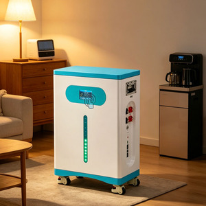 Huisaccu voor zonne-energie, 6000 cycli, 51.2V 400Ah 20480Wh, mobiele LiFePO4 batterijpack met slimme monitoring - Product Image 1