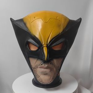 Máscara de Wolverine de Látex, Disfraz de Adulto, Accesorio para Disfraz de Halloween - Product Image 1