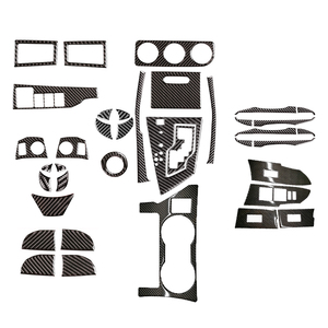 Para Toyota <span class=keywords><strong>Corolla</strong></span> <span class=keywords><strong>2014</strong></span>-2018, Accesorios Interiores Automotrices de Fibra de Carbono Suave, Kits de Cubiertas Decorativas - Product Image 2