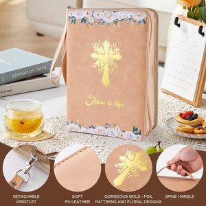 Sac à Bible en tissu feutré, <span class=keywords><strong>pochette</strong></span> légère pour transporter des livres - Product Image 4