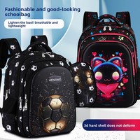 Nouveau Sac à Dos Scolaire Deux Pièces Mignon Style Russe Unisexe Grande Capacité Léger Protection de la Colonne Vertébrale en Nylon Respirant 2026
