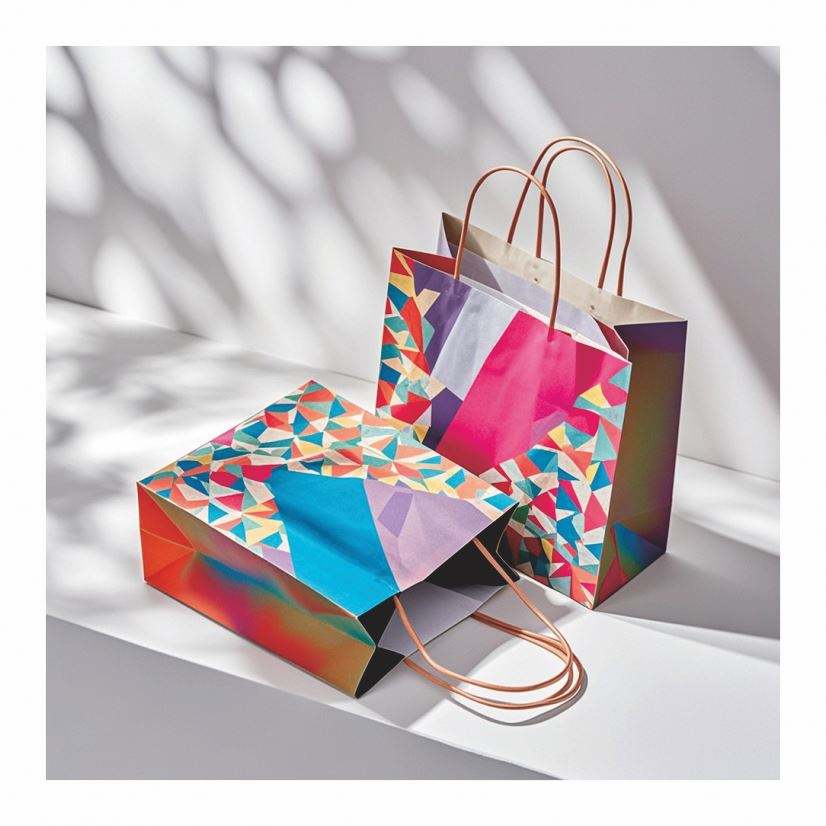 Cheap Price Creative Christmas Theme Paper Gift Bag|