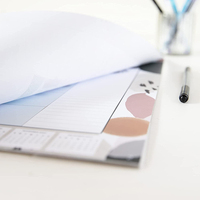 Calendrier de bureau personnalisé inspirant avec des citations inspirantes, planificateur à feuilles mobiles pour 365 jours avec impression de logo pour une utilisation au bureau et à la maison